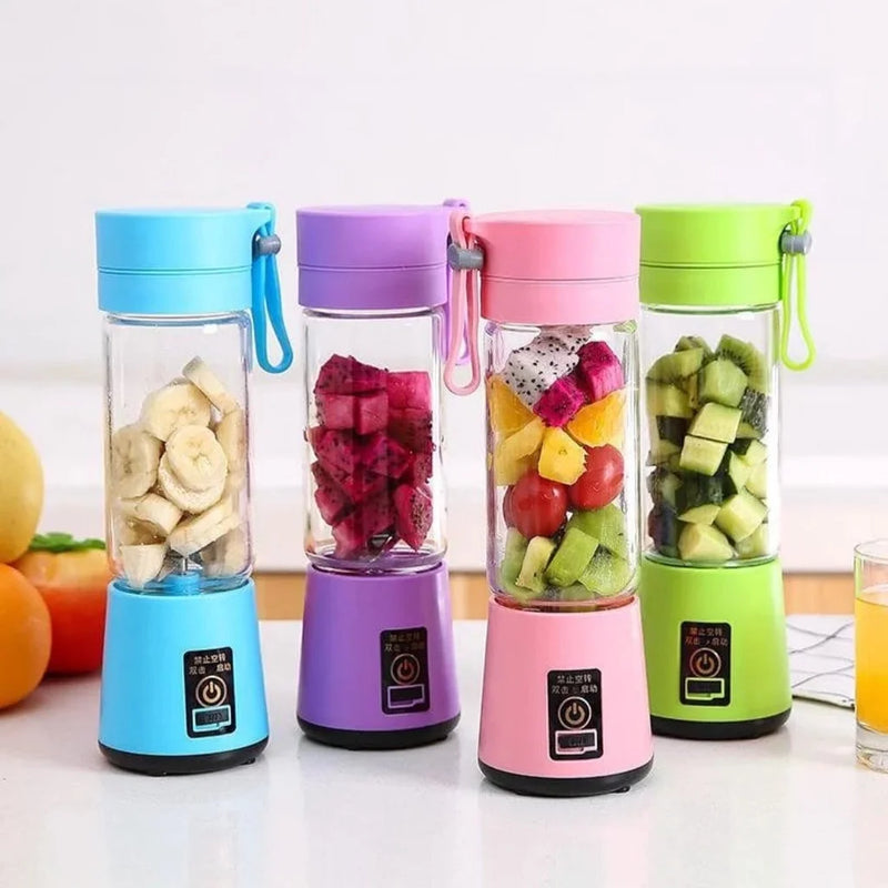 ALFA Mini Liquidificador Portátil Shake Take Juice Cup 6 Lâminas Recarregável Utilidade doméstica